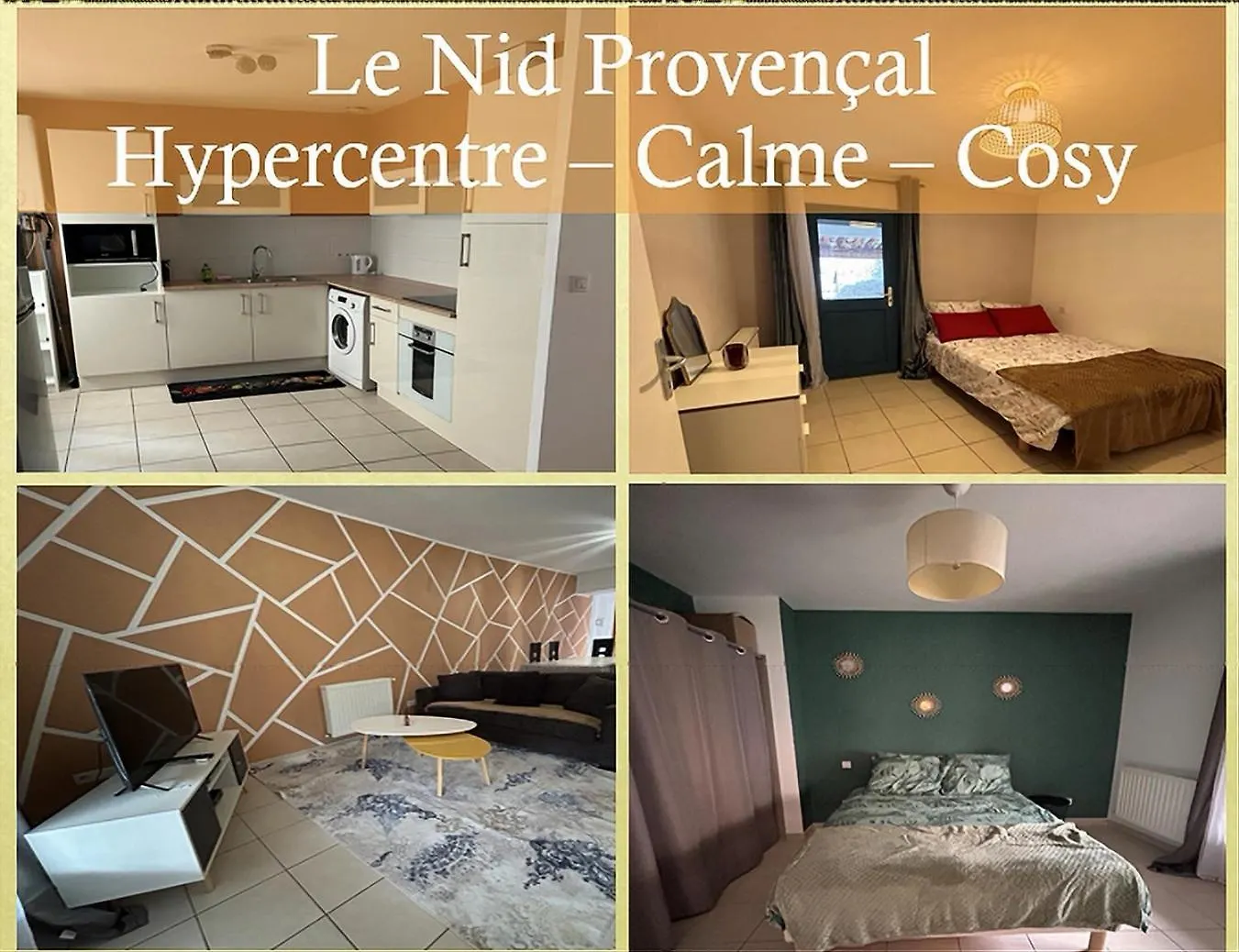 Charmant Appartement 2 Ch Nyons-Centre Ville アパート ニヨン